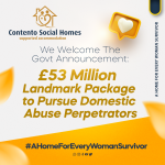 Contento Social Homes Welcomes Landmark £53m Government Funding to Tackle Domestic Abuse Perpetrators — Calls for More Support for Survivors