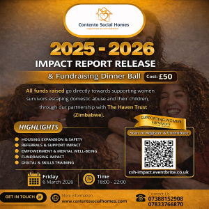 Impact Report Release and Fundraising Dinner Ball 2025–2026 supporting women and children through The Haven Trust Zimbabwe