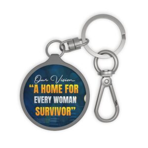 Empowering Keyring Tag for Women Survivors | Inspirational Gift | Key Chain | Motivational Accessories